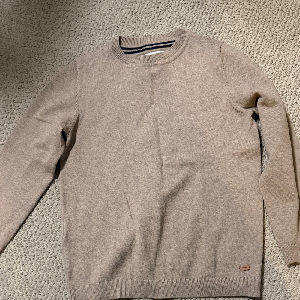 Mango Kids Tan Sweater